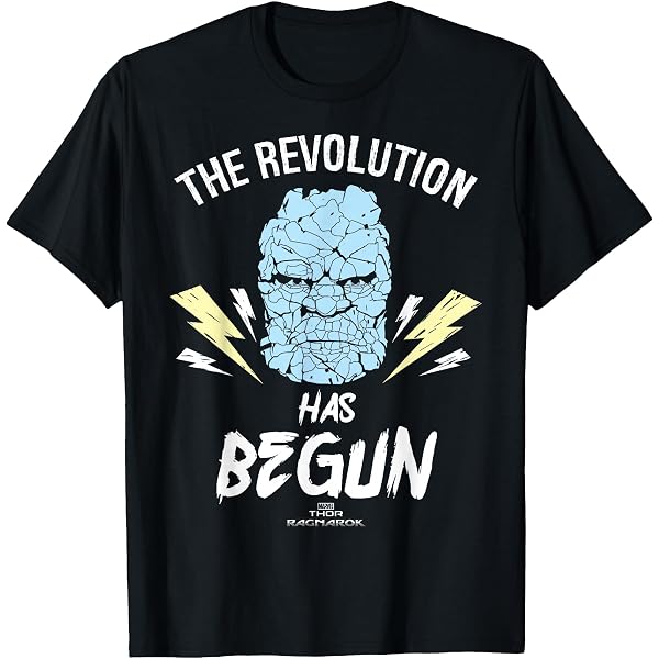 Amazon.com: Marvel Thor Ragnarok Korg The Revolution Has Begun T